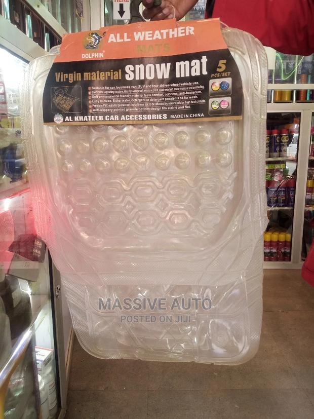 Heavy Clear Car Floor Mats - main view