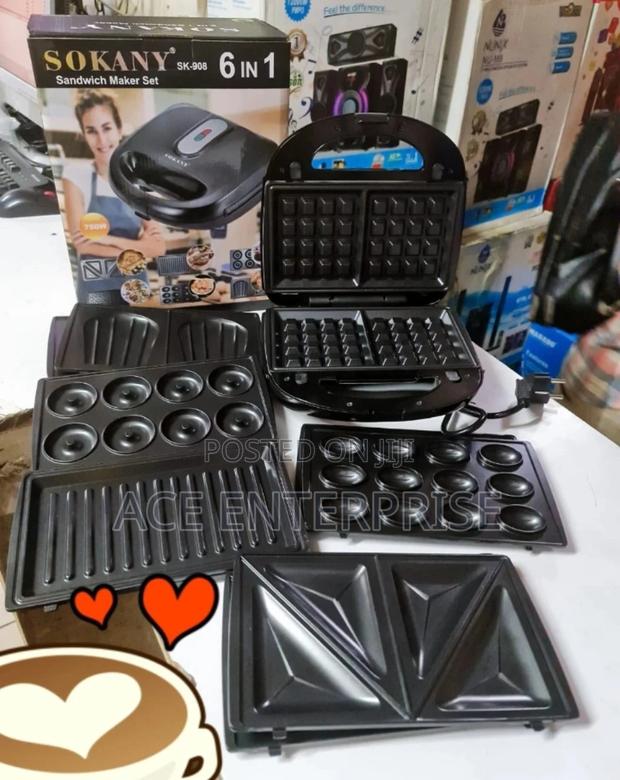 6 in 1 Sandwich Maker Sokany - main view