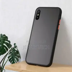 Translucent Frosted Smoke Mobile Cover for Redmi 9A Power Ca