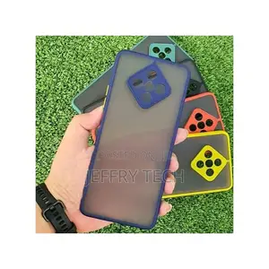 Translucent Frosted Smoke Mobile Cover for Infinix Zero 8 Ca