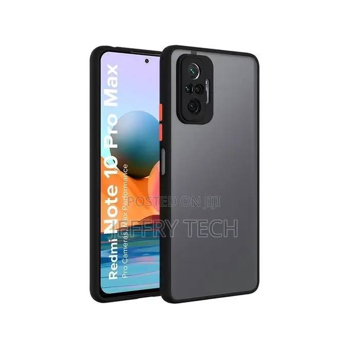 Translucent Frosted Mobile Cover for Redmi Note 10 Pro Max P