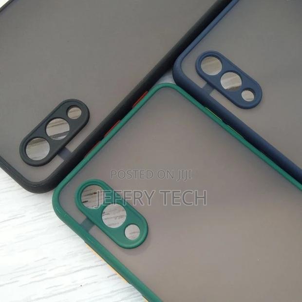 Translucent Frosted Mobile Cover for Samsung Galaxy A02 Cam