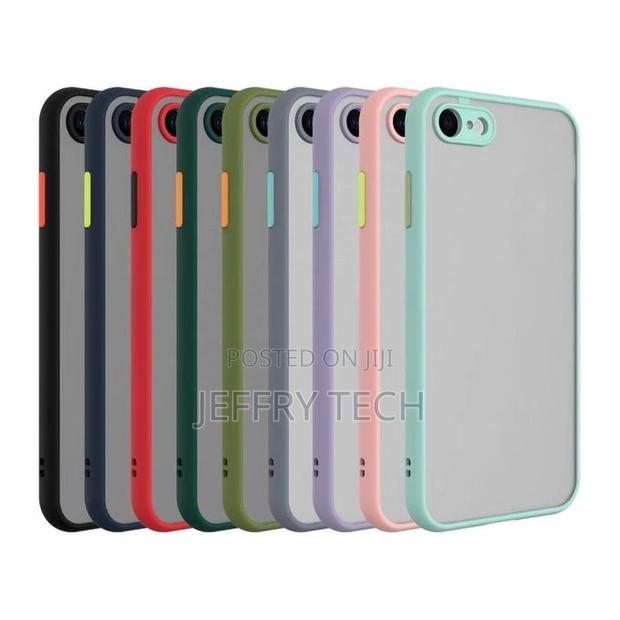 Translucent Frosted Smoke Mobile Cover for Apple iPhone 7 Ca - main view