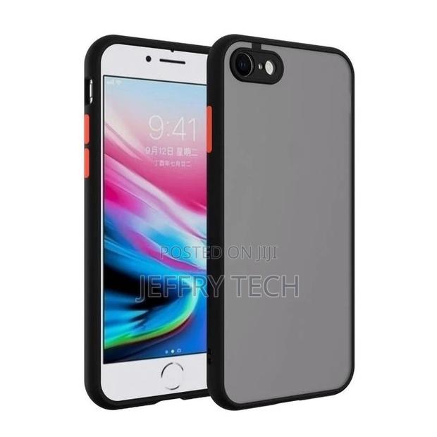 Translucent Frosted Smoke Mobile Cover for Apple iPhone 7 Ca - thumbnail 3