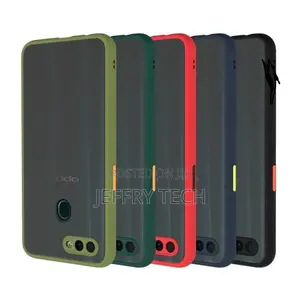 Translucent Frosted Smoke Mobile Cover for Oppo F9 Power Cam
