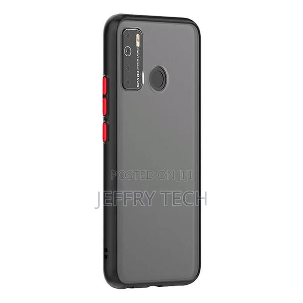Translucent Frosted Smoke Mobile Cover for Tecno Camon 15 Ca - thumbnail 2