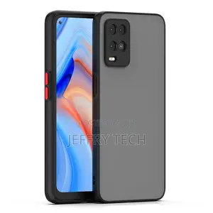 Translucent Frosted Smoke Mobile Cover for Oppo A54 Camera P