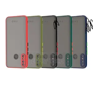Translucent Frosted Smoke Mobile Cover for Tecno Camon 12 Ca