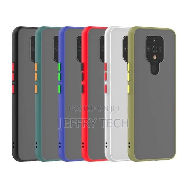 Translucent Frosted Smoke Mobile Cover for Tecno Camon 16 Ca - main view