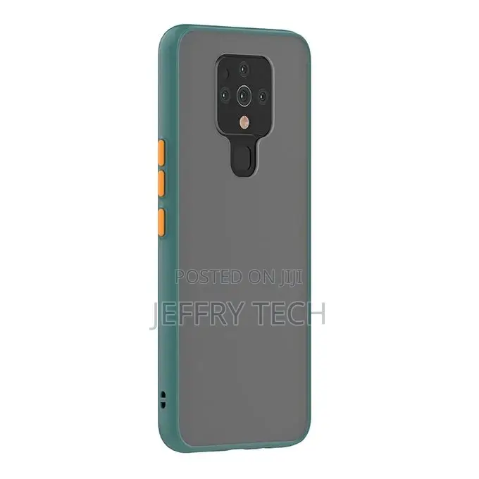 Translucent Frosted Smoke Mobile Cover for Tecno Camon 16 Ca