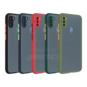 Translucent Frosted Mobile Cover for Samsung Galaxy A11 Cam