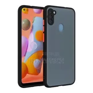 Translucent Frosted Mobile Cover for Samsung Galaxy A11 Cam