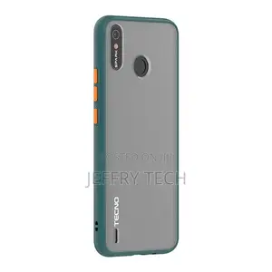 Translucent Frosted Mobile Cover for Tecno Spark 4 Lite Came
