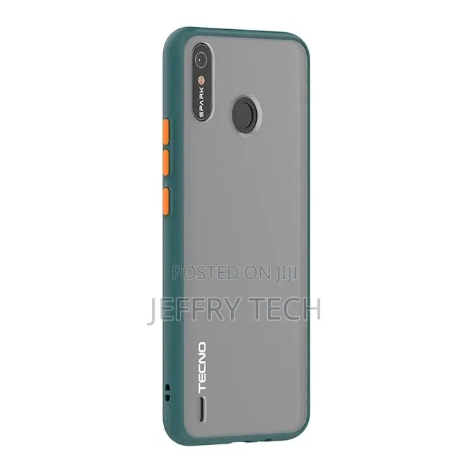 Translucent Frosted Mobile Cover for Tecno Spark 4 Lite Came