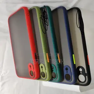 Translucent Frosted Smoke Mobile Cover for Apple iPhone XR C