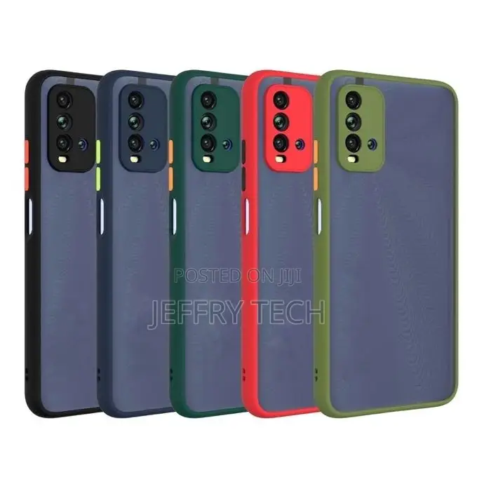 Translucent Frosted Mobile Cover for Redmi 9T Power