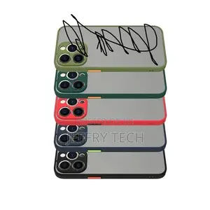 Translucent Frosted Smoke Mobile Cover for iPhone 13 Pro Max