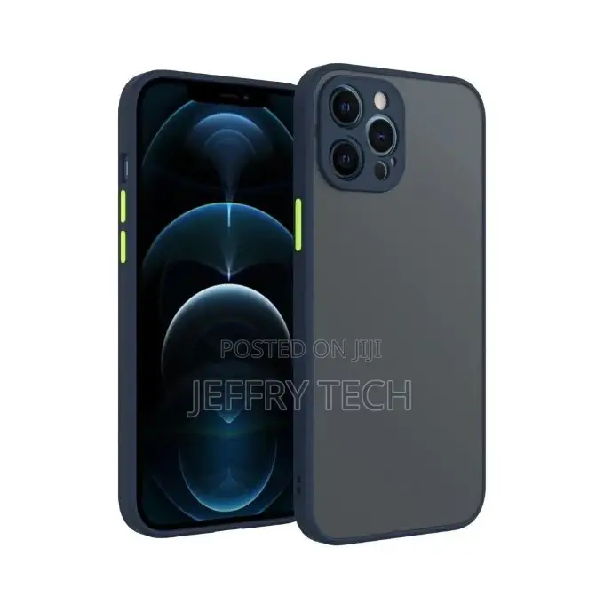 Translucent Mobile Cover for Apple iPhone 12 Pro Camera Prot