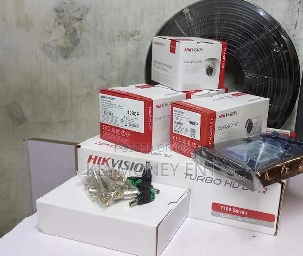 4 CCTV(2dome,2bullet) 1080P Hikvision CCTV Cameras Complete