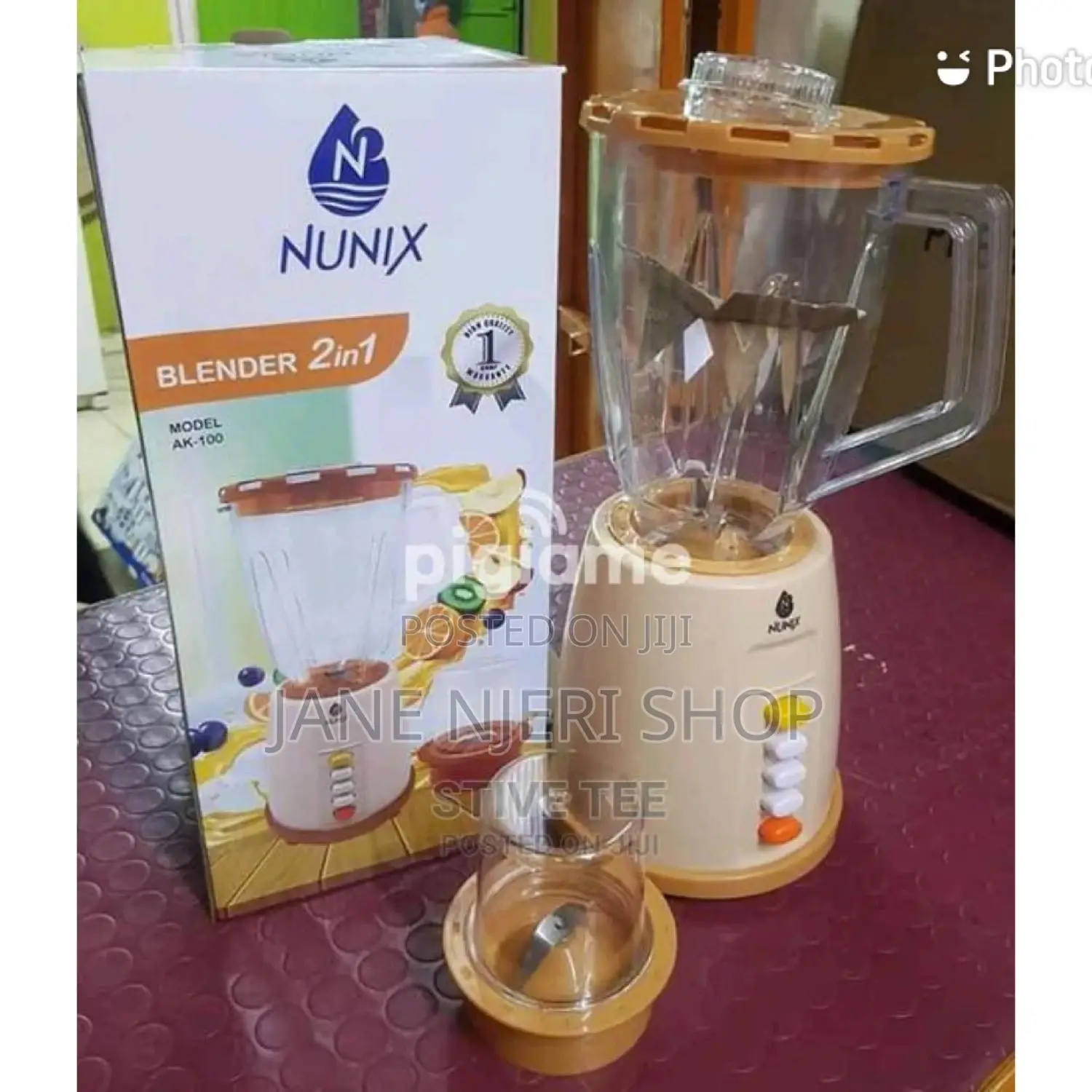 2 in 1 Nunix Blender