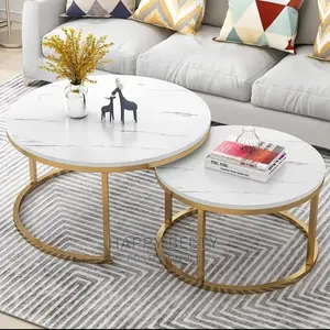 #Set of 2 Nesting Nordic Luxury Coffee Table