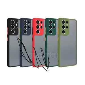 Translucent Frosted Cover for Samsung Galaxy S21+ Camera Pro