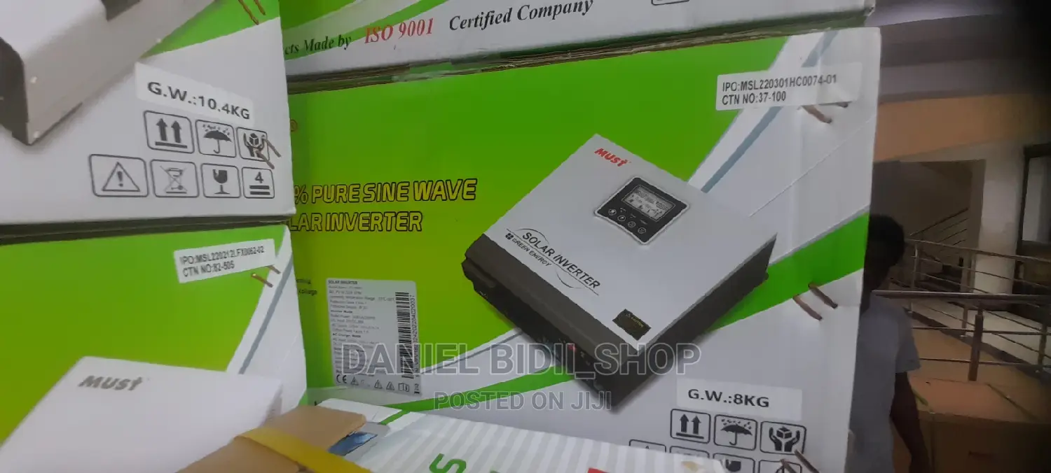 Green Energy Solar Hybrid Inverter Must 2000va