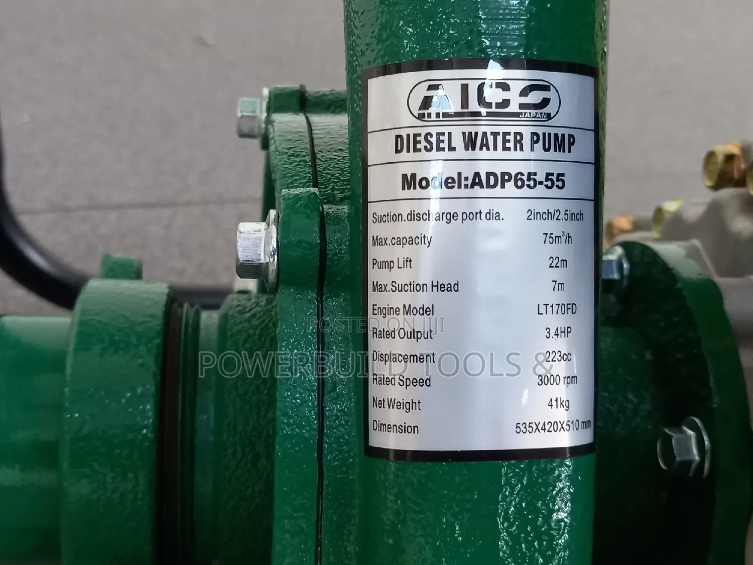 Aico Diezel High Pressure Pump (Adp65/55