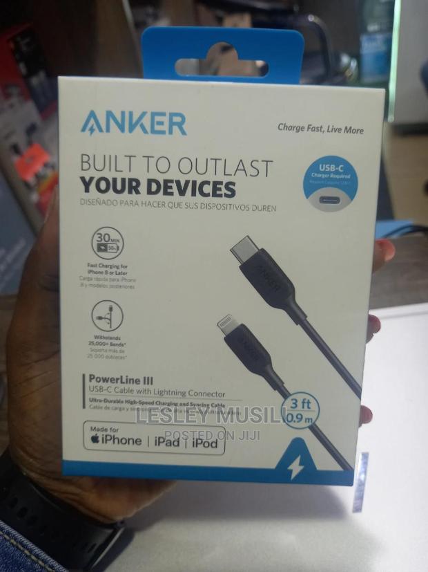 Anker Powerline 3 Usb C Cable With Lightning - main view