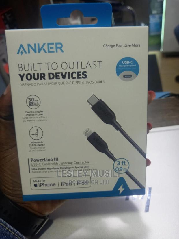 Anker Powerline 3 Usb C Cable With Lightning - thumbnail 2