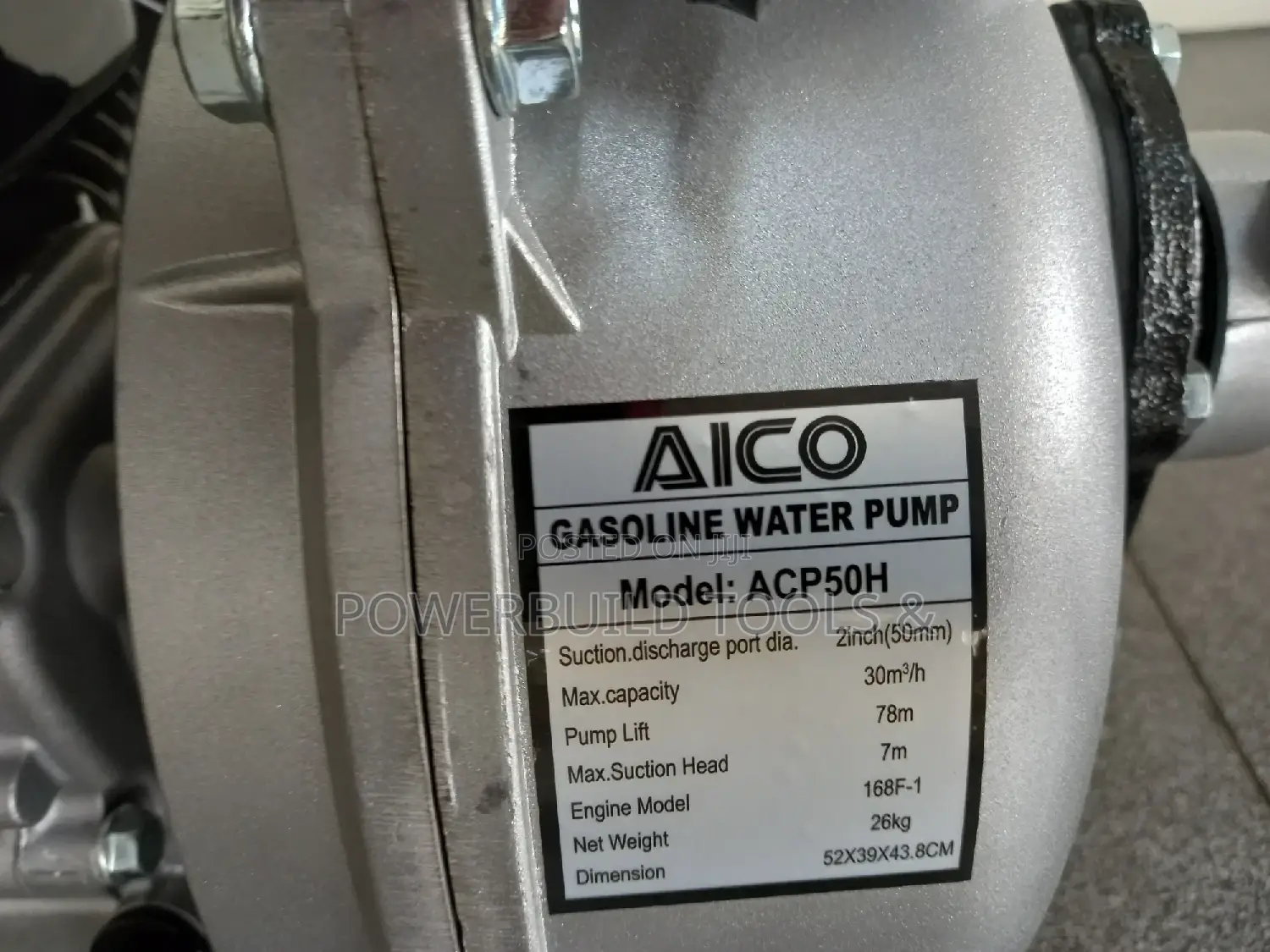 Aico Petrol High Pressure Pump (Acp50h)