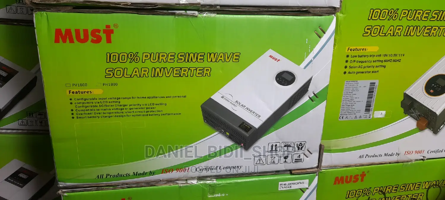 Must Mppt Solar Inverter Pro Pv18 5.2kva 48v