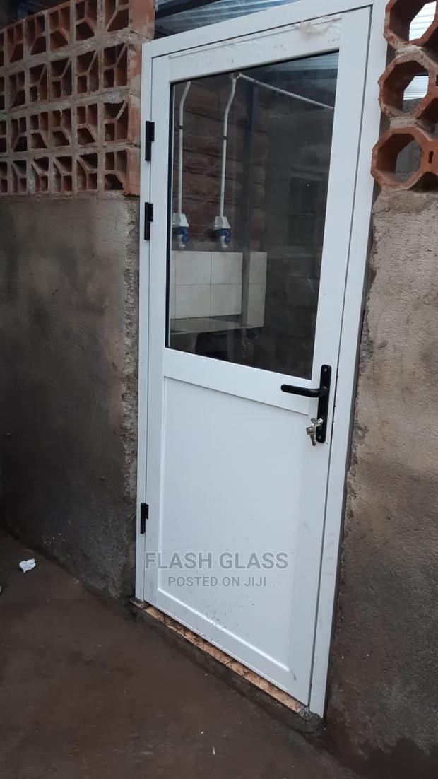 Aluminium Grid Style Door - main view