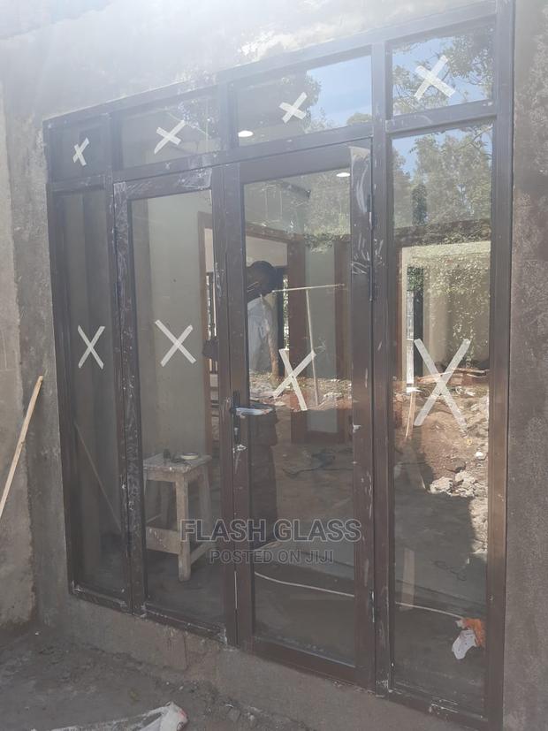 External Aluminium French Patio Doors. - thumbnail 3