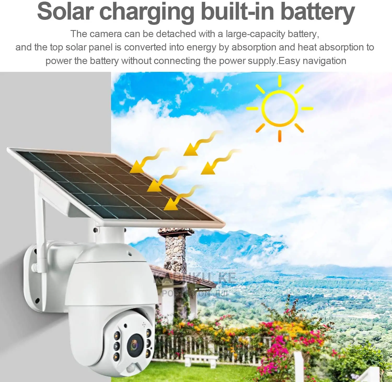 Guaranteed 4G Wireless Solar Powered PTZ IP Camera