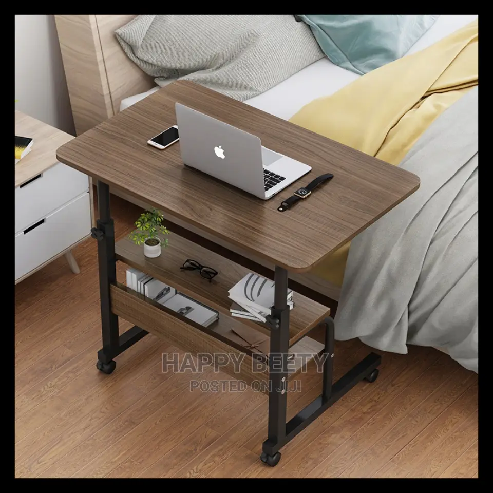 #Laptop Desk With Lower Storage Rack