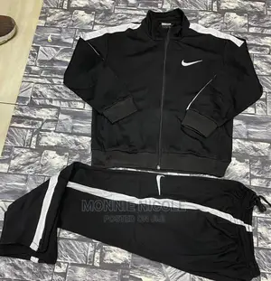 White Adidas Cotton Men Tracksuit