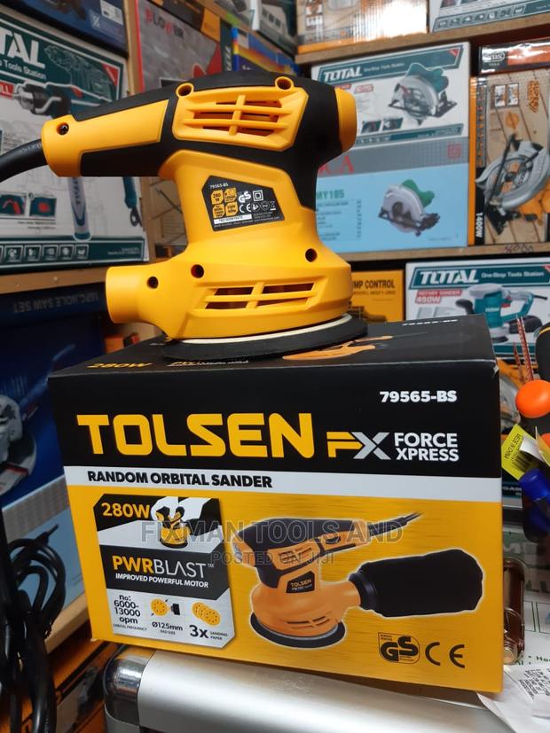 Commercial Orbital Sander, 3 Free Sanding Disc