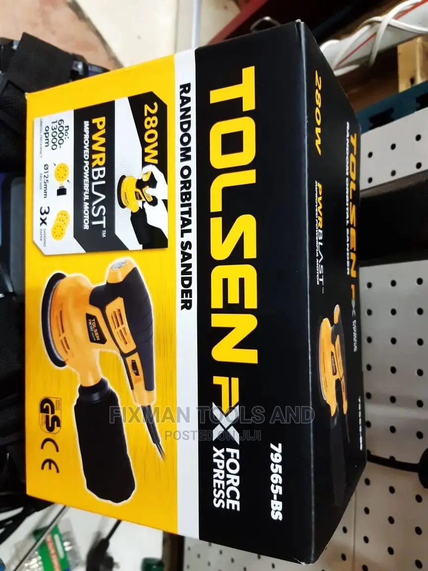 Powerful Orbital Sander, 280 Watts EXTRA FREE SANDING DISCS in Nairobi
