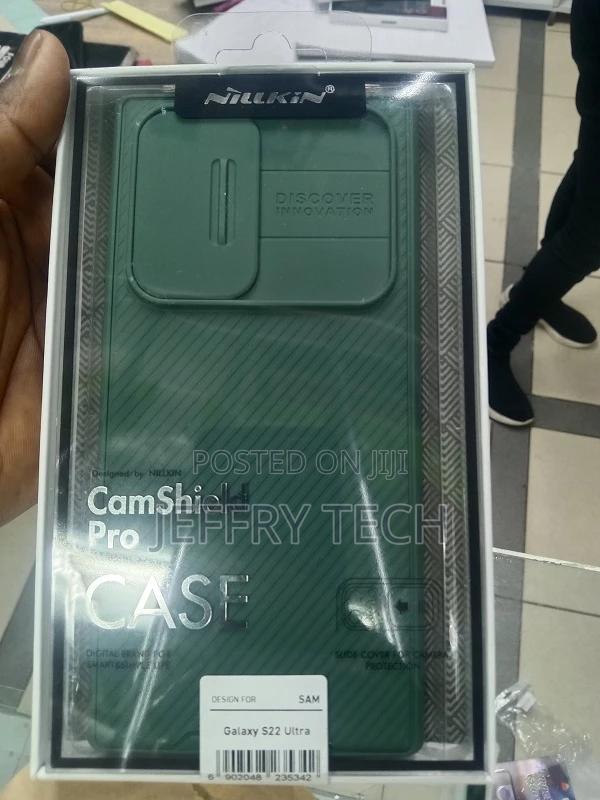 Nillkin Back Cover for Samsung Galaxy S22 Ultra, Camshield P