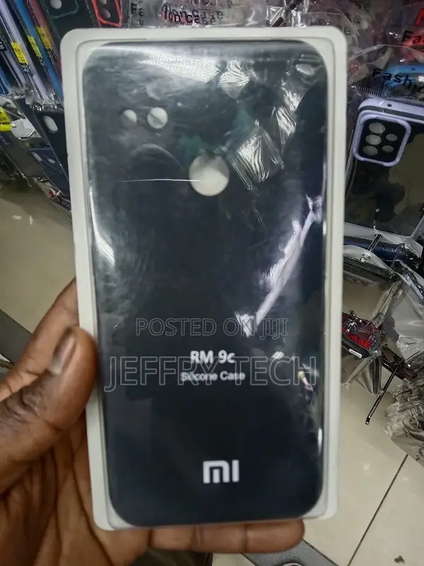 Silicone Case for Redmi 9C Black