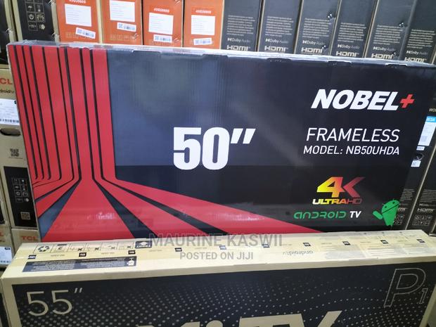 Nobel 50 Smart Android TV Frameless - main view