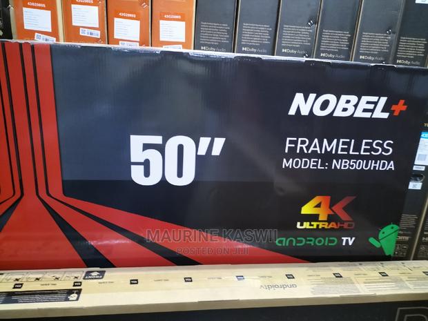 Nobel 50"Frameless Android Tv 4k Uhd