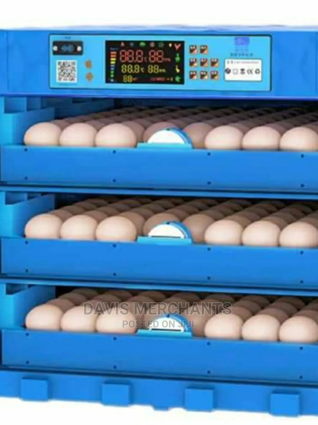 256 Eggs Electric Automatic Incubator