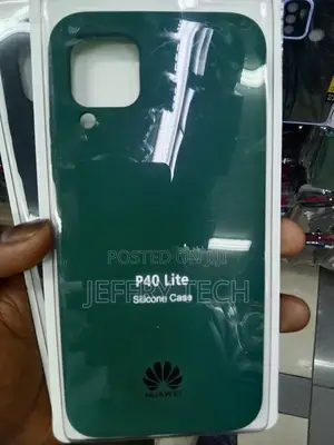 Huawei P40 Lite Case Liquid Silicone Soft Cover Case for Hu