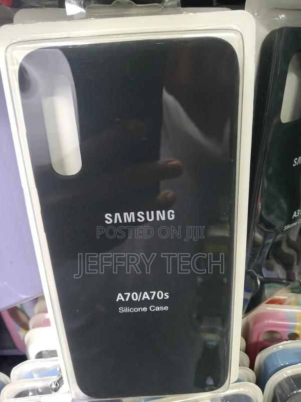 Samsung Galaxy A70 Silicone Case Protective Cover Soft-Touch - main view
