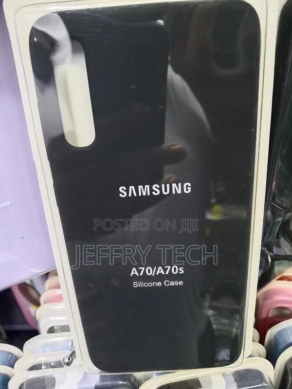 Samsung Galaxy A70 Silicone Case Protective Cover Soft-Touch - thumbnail 3