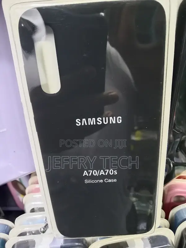 Samsung Galaxy A70 Silicone Case Protective Cover Soft-Touch