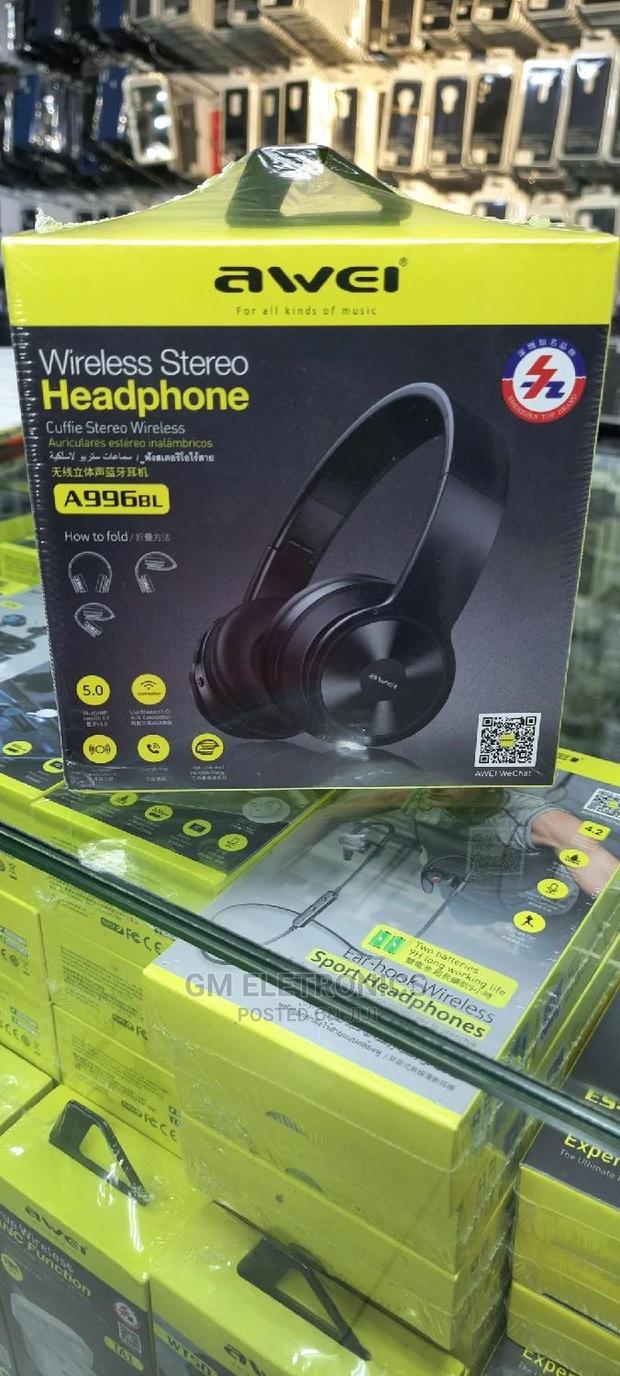 Awei A996BL Wireless Headset With Mic Noise Cancellation - thumbnail 2