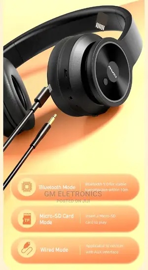 Awei A996BL Wireless Headset With Mic Noise Cancellation
